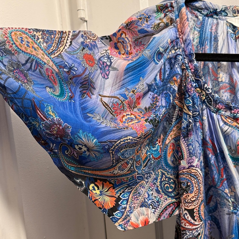 Virtuelle - Colorful Paisley bohemian Style Top or Mini Dress (18) - Picture 5 of 10